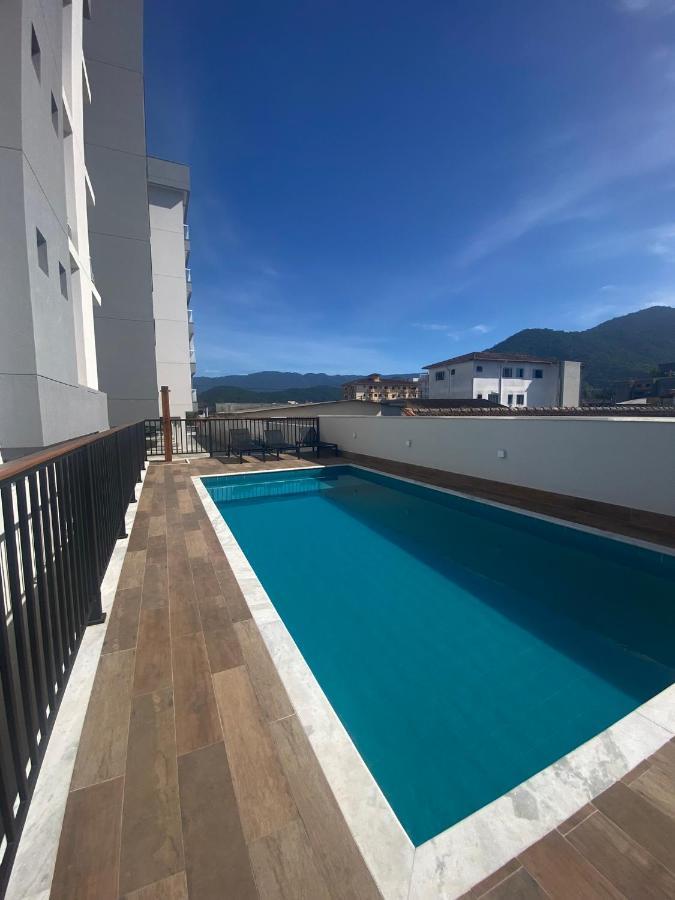 Ap No Centro Piscina E Churras Ubatuba Buitenkant foto